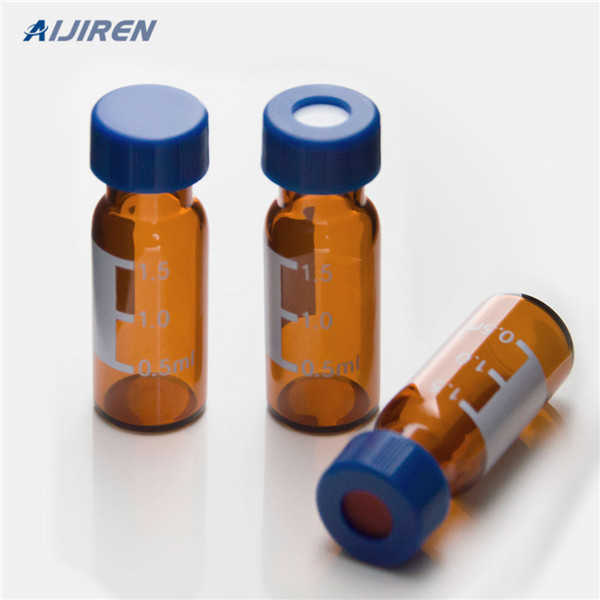 screw thread clear HPLC glass vials